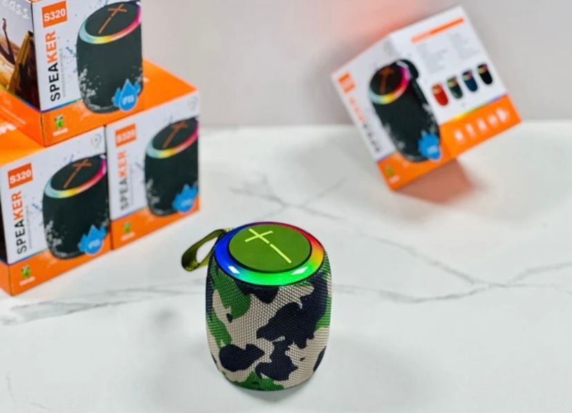Wireless Portable Waterproof Stereo Speaker with FM Radio