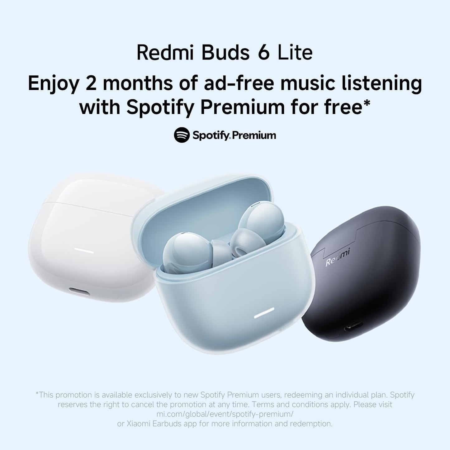 Xiaomi Redmi Buds 6 Lite – Auriculares inalámbricos con cancelación de ruido