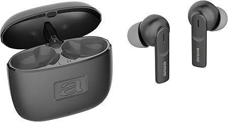 AIWA EBTW-200 – Stereo Wireless ENC TWS Earbuds with Metal Charging Case & Bluetooth 5.3