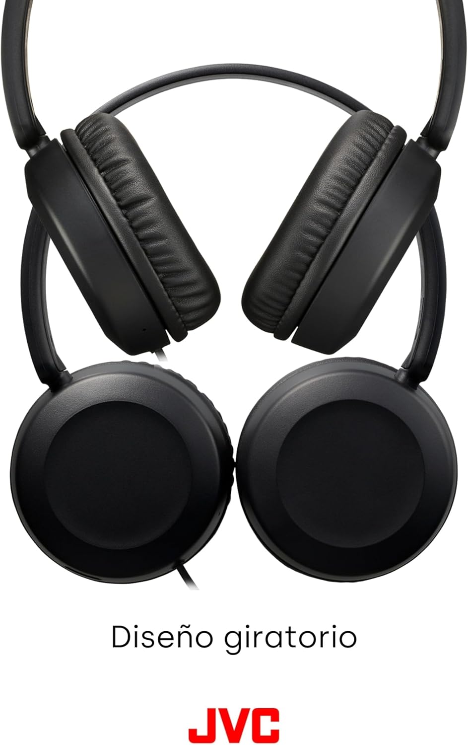 JVC HA-S31M On-Ear Headphones with Cable, Microphone & Padded Headband