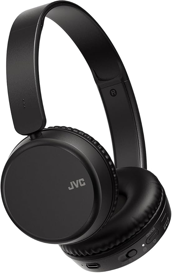 JVC HA-Z37W-W Wireless Bluetooth Headphones – Deep Bass, Clear Calls & Modern Comfort