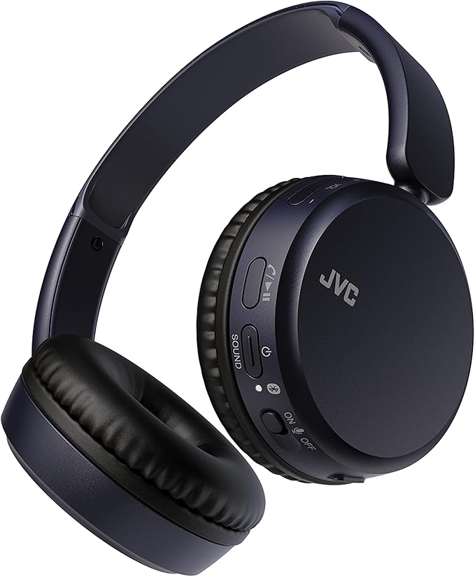 JVC HA-Z37W-W Wireless Bluetooth Headphones – Deep Bass, Clear Calls & Modern Comfort