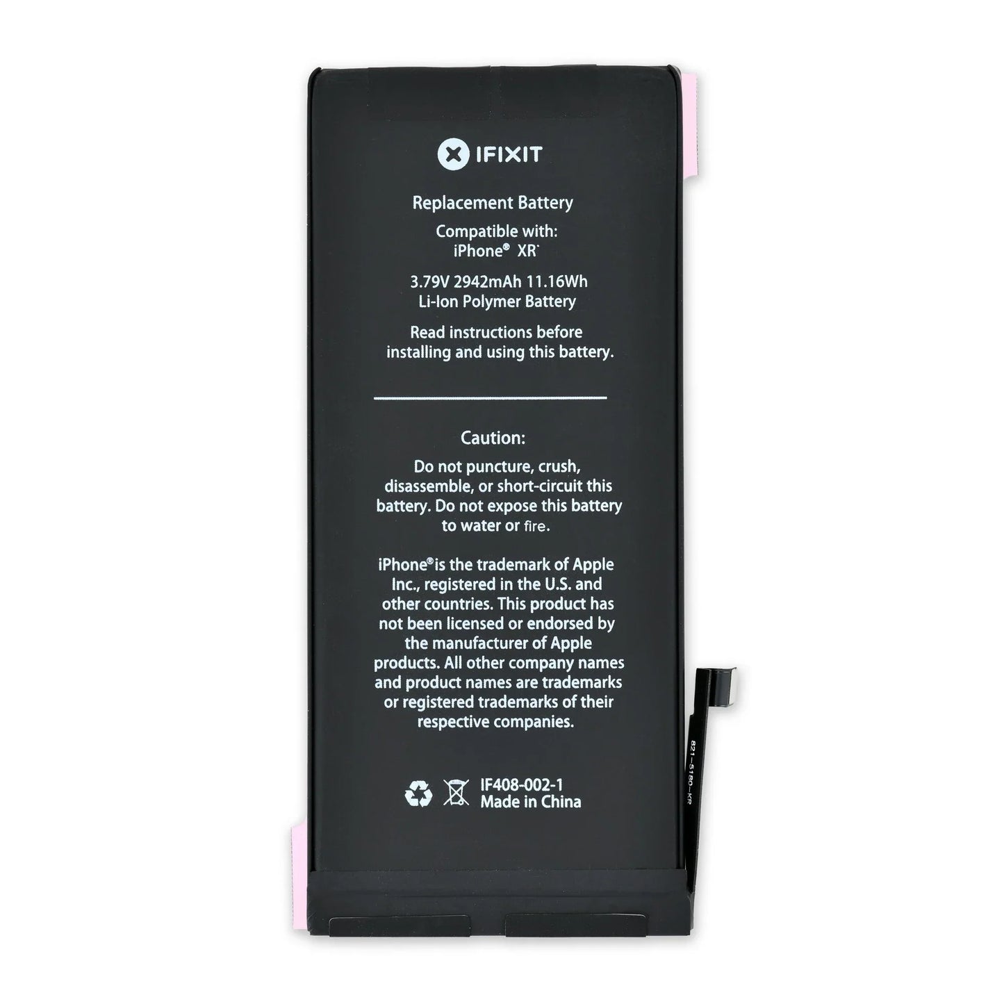 Apple iPhone X / XS / XS Max / XR OEM Original Replacement Battery (100% Health)