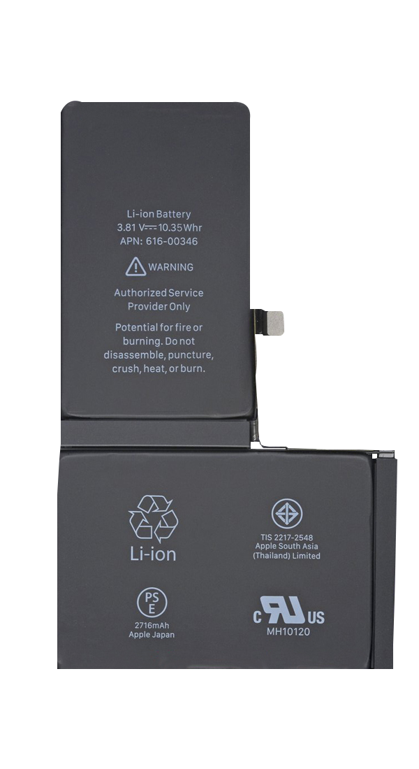 Apple iPhone X / XS / XS Max / XR OEM Original Replacement Battery (100% Health)