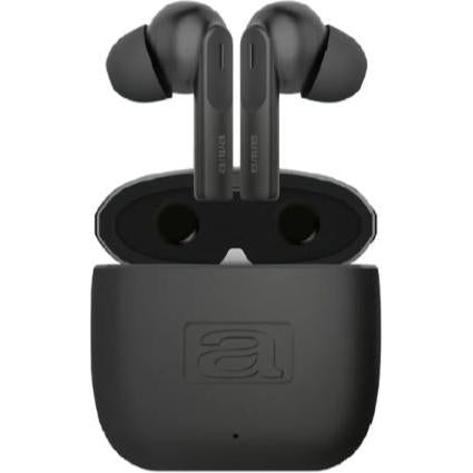 AIWA EBTW-200 – Écouteurs stéréo sans fil ENC TWS avec boîtier de chargement en métal et Bluetooth 5.3