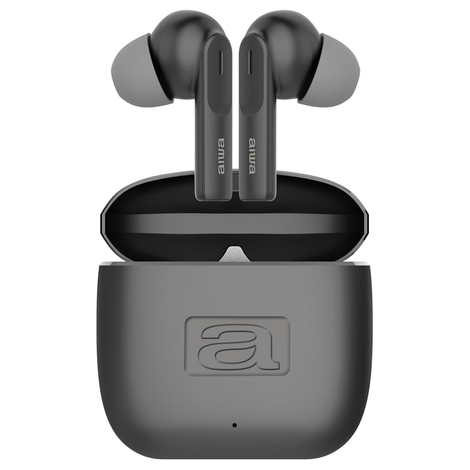 AIWA EBTW-200 – Stereo Wireless ENC TWS Earbuds with Metal Charging Case & Bluetooth 5.3