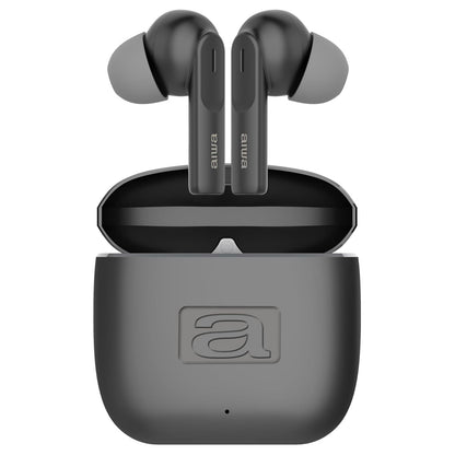 AIWA EBTW-200 – Stereo Wireless ENC TWS Earbuds with Metal Charging Case & Bluetooth 5.3