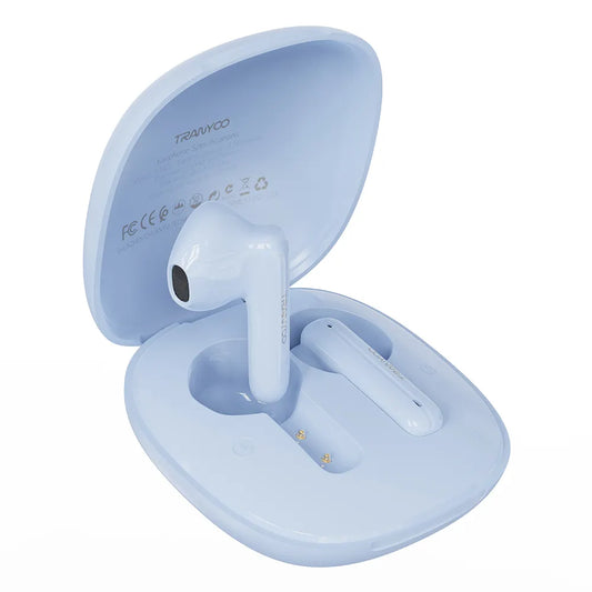 TRANYOO AIR BUDS TM-25 – True Wireless Stereo Sound with Deep Bass & Sleek Design