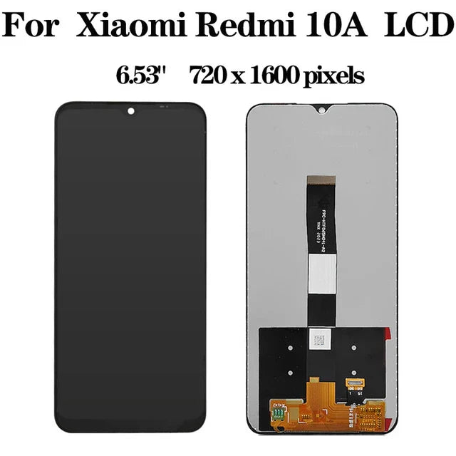 Pantalla LCD de 6,53 pulgadas para Xiaomi Redmi 10A, digitalizador de pantalla táctil para Redmi 10A