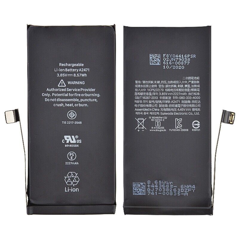 12 Pro Max/ 12 PRO  /12 MINI/ 12  OEM Original Apple Replacement Battery     100% Health
