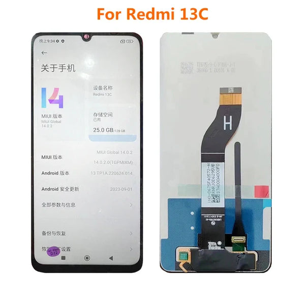Pantalla Xiaomi Redmi 13C LCD + Táctil | Repuesto 100% Probado