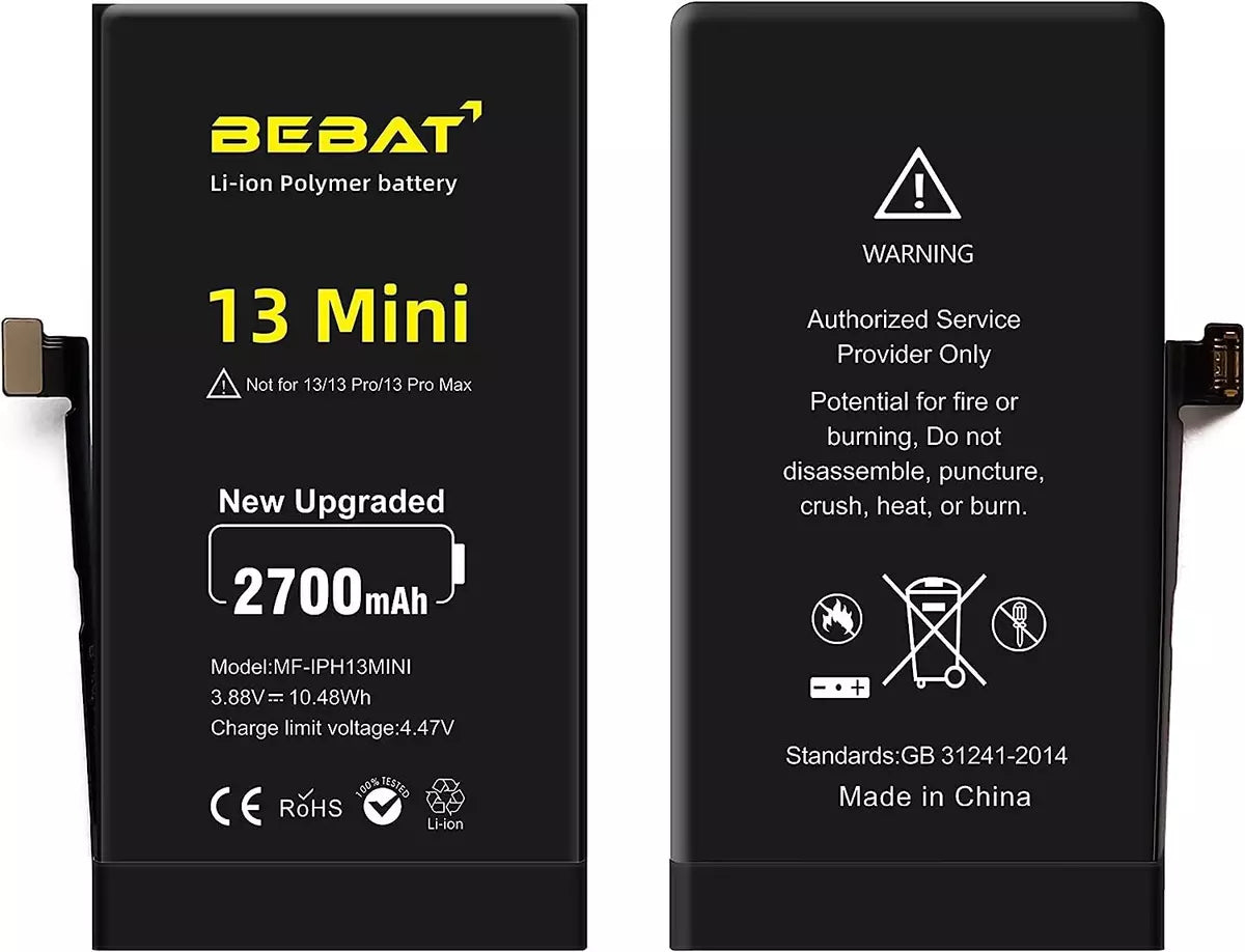 13 Pro Max/ 13 PRO / 13 PLUS /13 MINI/ 13 Original Apple Replacement Battery   100% Health