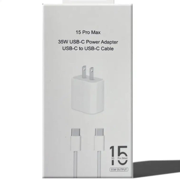 Apple 35W USB-C Power Adapter with USB-C to C Cable