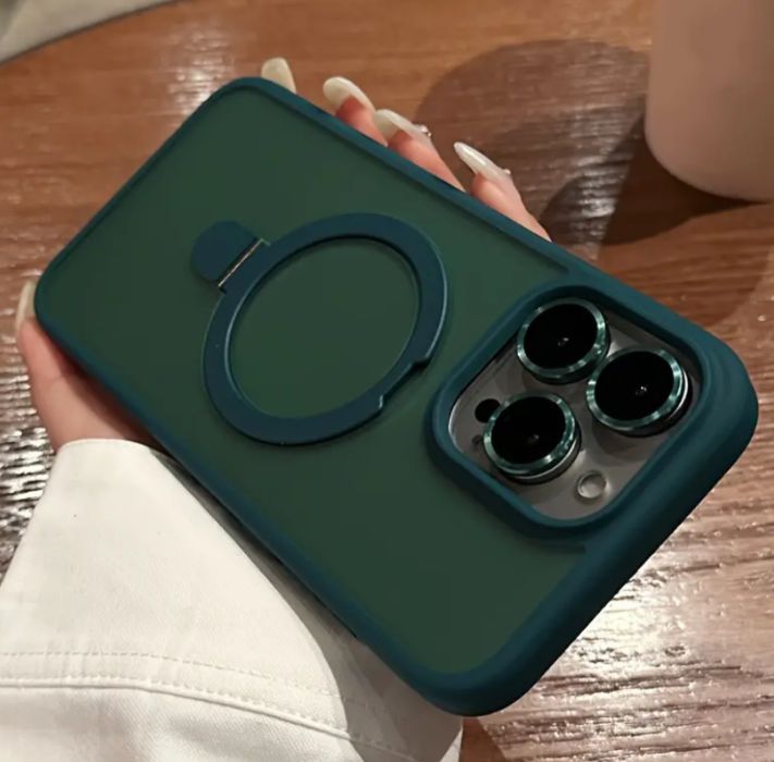 iPhone 14/14 Pro/14 plus/14 pro Max AG Acrylic with ring supported + HARD SCREEN PROTECTOR FREE
