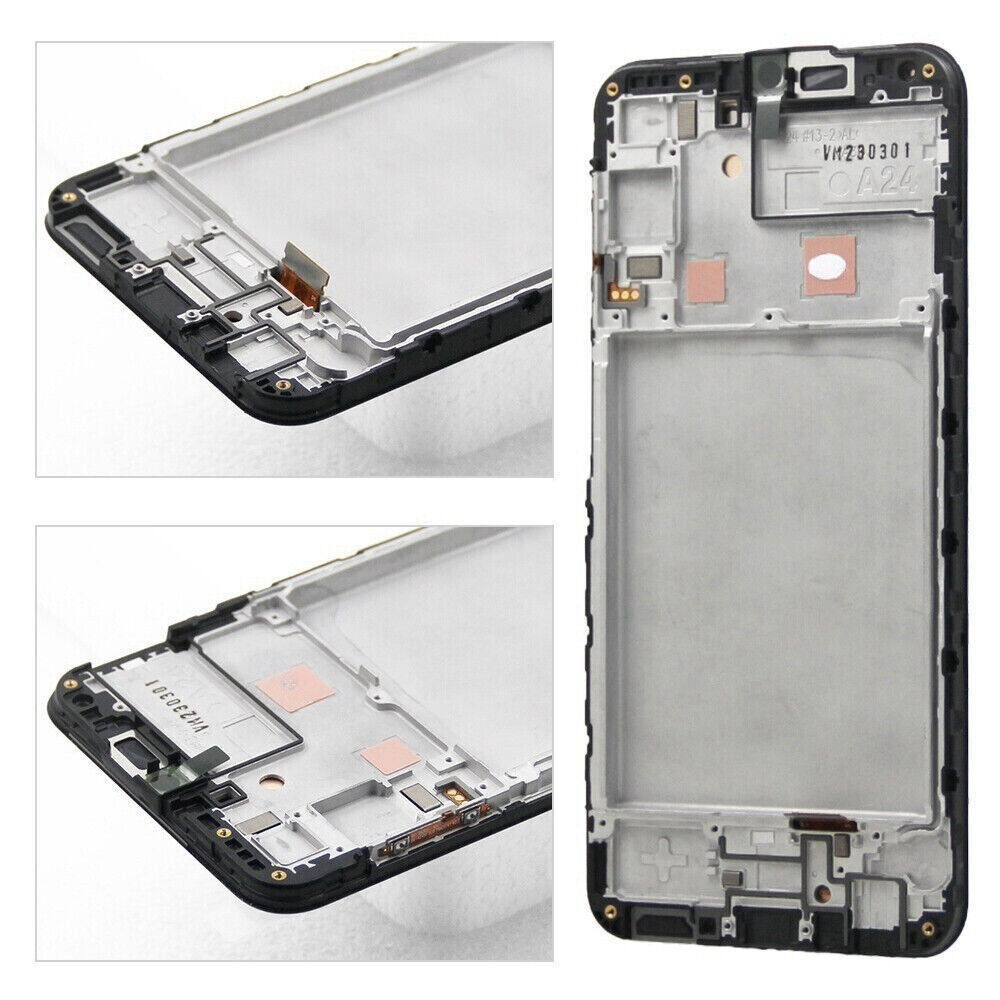 Samsung Galaxy A25 A256B DISPLAY LCD Touch Frame Black  ORIGINAL