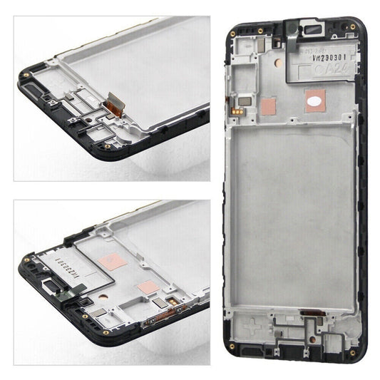 Samsung Galaxy A25 A256B DISPLAY LCD Touch Frame Black  ORIGINAL