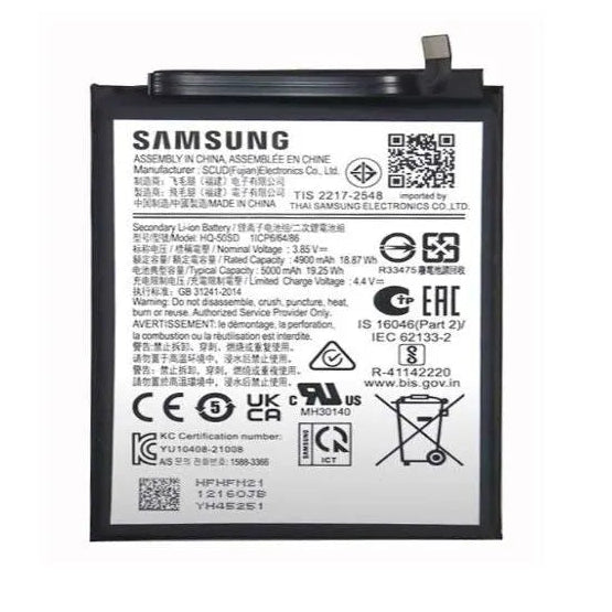 Batterie Premium Samsung Galaxy A35 100% SANTÉ