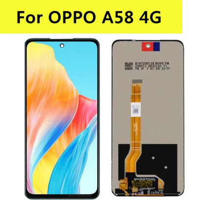OPPO A58 4G Pantalla LCD Conjunto Completo Pantalla Táctil Herramienta
