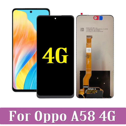OPPO A58 4G Pantalla LCD Conjunto Completo Pantalla Táctil Herramienta