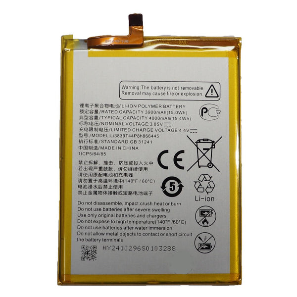 Batterie d'origine pour ZTE A72 – 100 % de santé