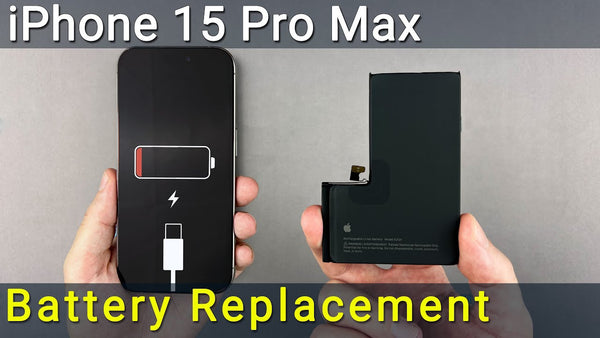 Batterie Apple d’origine pour iPhone 15 Pro Max / 15 Pro / 15 Plus / 15 – Remplacement OEM 100 % fonctionnel