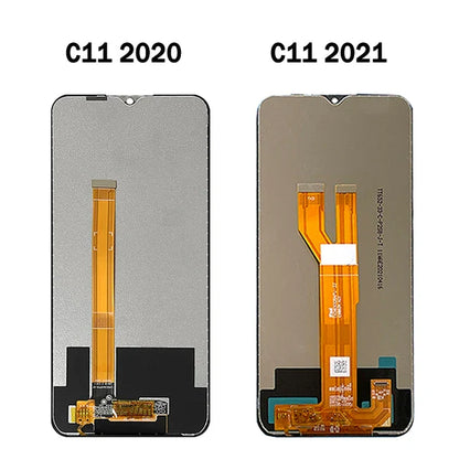 Pantalla LCD para REALME C11  2020/ 2021 , montaje de digitalizador con pantalla táctil, piezas de repuesto 100% probadas