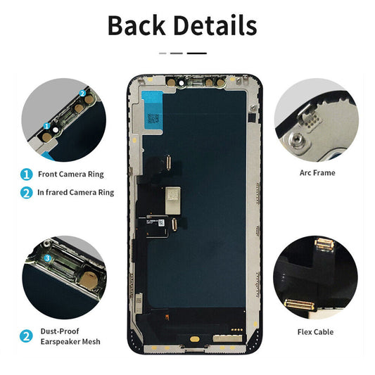 iPhone X/XR /XS/ XS Max Display Replacement LCD Super Retina HD Screen 3D Touch Screen