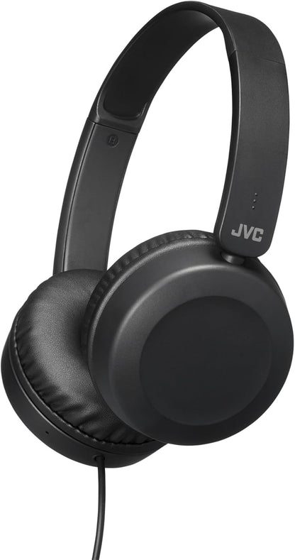 JVC HA-S31M On-Ear Headphones with Cable, Microphone & Padded Headband