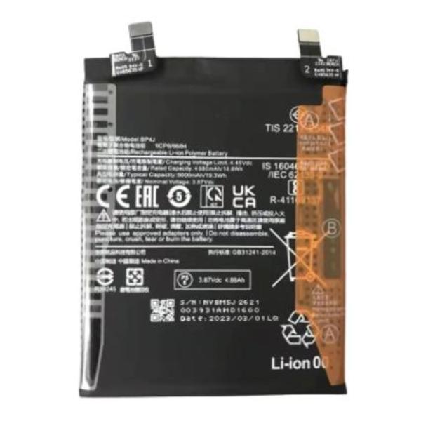 Batterie d'origine pour Xiaomi Redmi Note 12 Pro Plus – 100 % santé | Qualité premium
