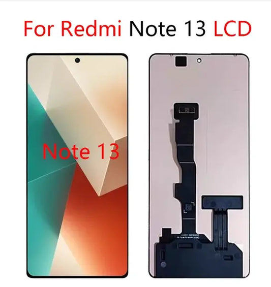 Xiaomi Redmi Note 13 4G  / 5G Pantalla LCD AMOLED , piezas de montaje de digitalizador con pantalla táctil