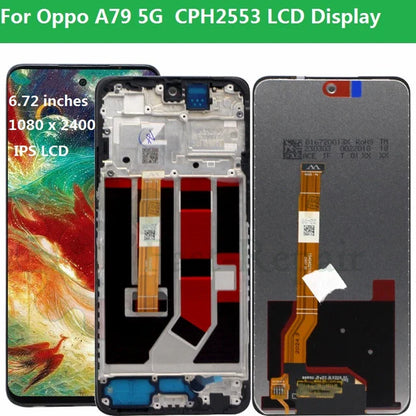 OPPO A79  5G  Pantalla LCD Conjunto Completo Pantalla Táctil Herramienta
