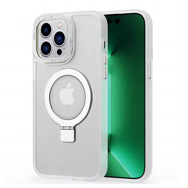 Coque de protection intégrale transparente pour iPhone 15/15 PRO/15 PLUS/15 PRO MAX avec anneau et film protecteur d'écran rigide offert