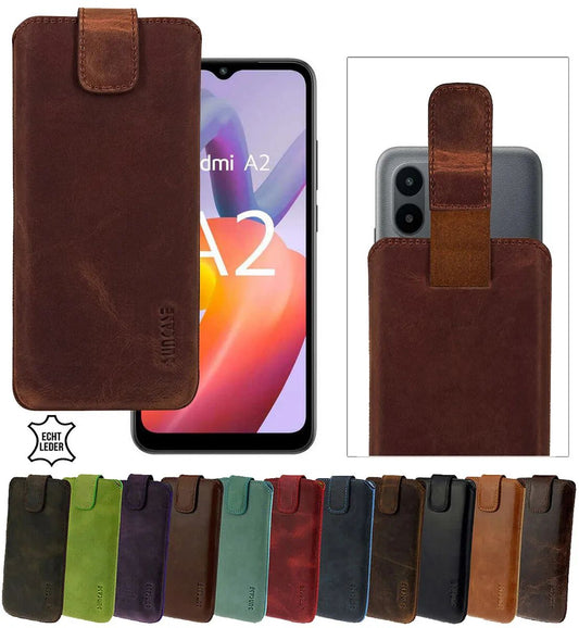 LEATHER POUCH PHONE COVER