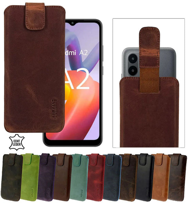 LEATHER POUCH PHONE COVER