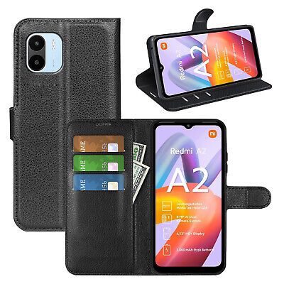LEATHER WALLET PHONE CASE+ HARD SCREEN  PROTECTOR FREE