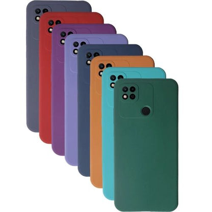 HQ Liquid Silicone Elegant Colors Camera Protection Soft Case+ HARD SCREEN  PROTECTOR FREE