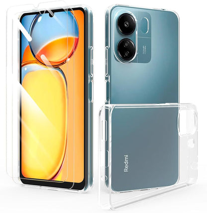 Premium Quality Clear Case Smart Shockproof + HARD SCREEN  PROTECTOR FREE