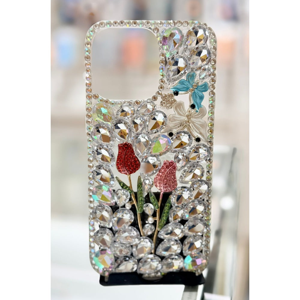 Handmade Pearl Bling iPhone 15 PRO MAX Case