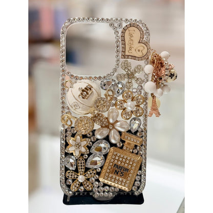 Handmade Pearl Bling iPhone 13 PRO Case