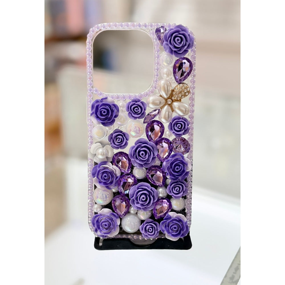 Handmade Pearl Bling iPhone 15 PRO MAX Case