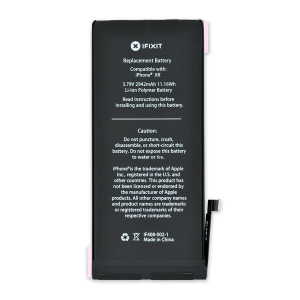 Apple iPhone X / XS / XS Max / XR OEM Original Replacement Battery (100% Health)