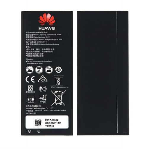 Premium Battery for Huawei Honor Y6 II Compact 4G Smartphone | Original-Grade Li-ion Polymer Replacement with 100% Health & Smart IC Protection