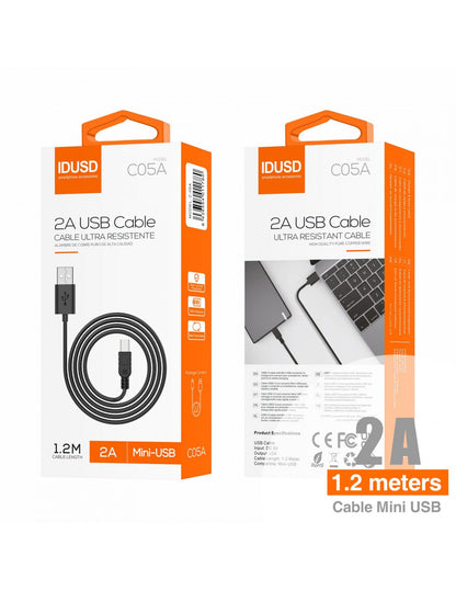 Mini-USB V3 Cable 1M 2A