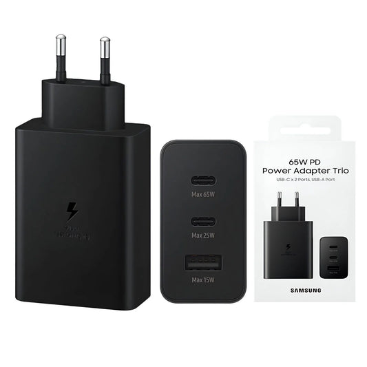 Samsung 65W PD Power Adapter Trio
