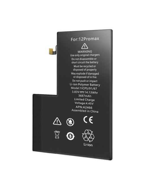 Batterie d’origine Apple pour iPhone 12 Pro Max / 12 Pro / 12 Mini / 12 – Remplacement OEM 100 % sain