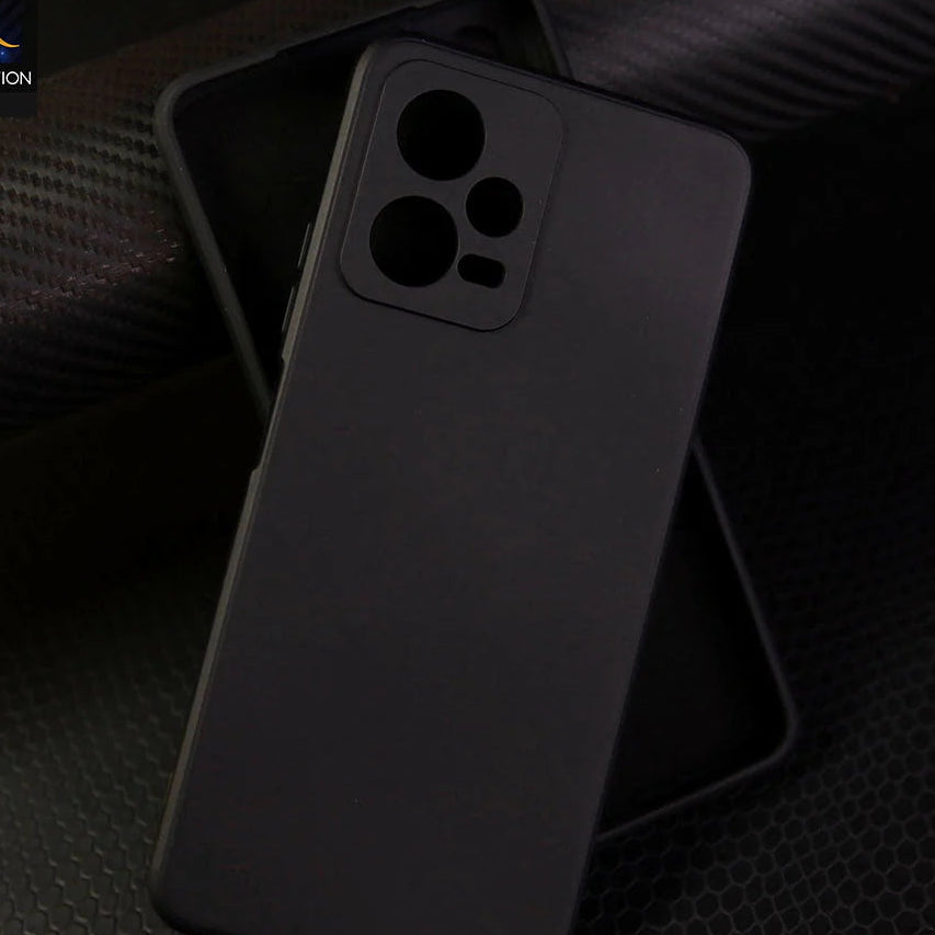 Redme Node 12 HQ Liquid Silicone Elegant phone case+ HARD SCREEN  PROTECTOR FREE