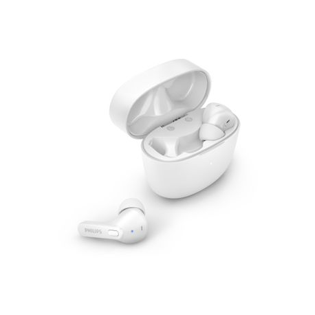 PHILIPS TAT2206WT/00 – Écouteurs Bluetooth sans fil avec micro (blanc)
