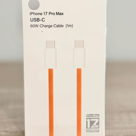 USB - C to USB - C Fast Charging Cable for iPhone 17 Pro Max - NEW PRIME